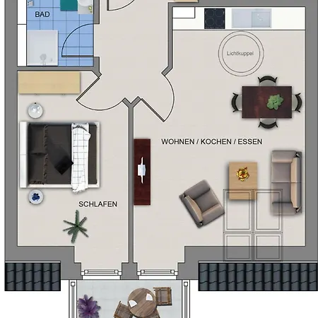 Apartament 313 Sommernachmittag - Haus Ebenezer Büsum